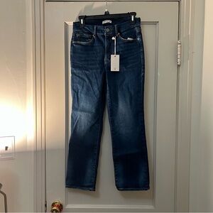 Good American petite straight jeans